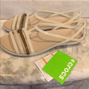 Brand New! CROCS sandals size 9